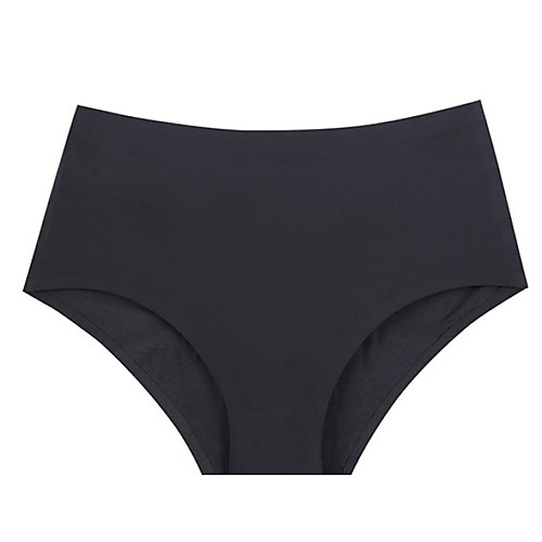 

Women's Basic Seamless Panty Stretchy Medium Waist Black S