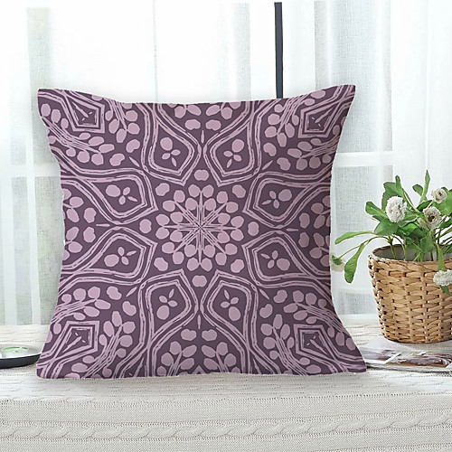 

Mandala Bohemian Double Side Cushion Cover 1PC Soft Decorative Square Throw Pillow Cover Cushion Case Pillowcase for Bedroom Livingroom Superior Quality Machine Washable Outdoor Cushion for Sofa Couch Bed Chair