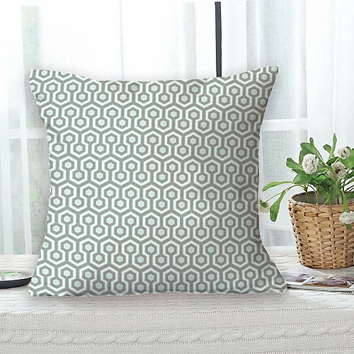 

Geometric Double Side Cushion Cover 1PC Soft Decorative Square Throw Pillow Cover Cushion Case Pillowcase for Sofa Bedroom Livingroom Outdoor Superior Quality Machine Washable Outdoor Cushion for Sofa Couch Bed Chair