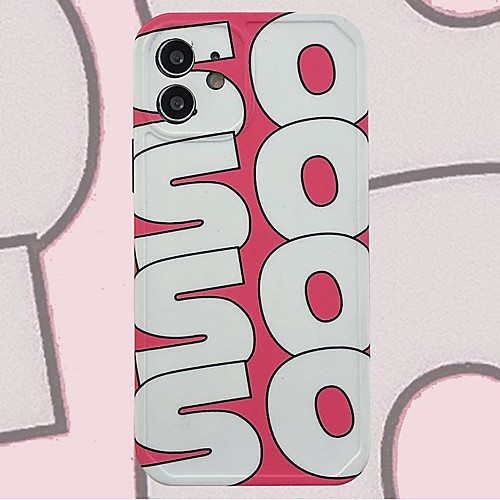

Phone Case For Apple Back Cover iPhone 12 Pro Max 11 SE 2020 X XR XS Max 8 7 Shockproof Dustproof Geometric Pattern TPU