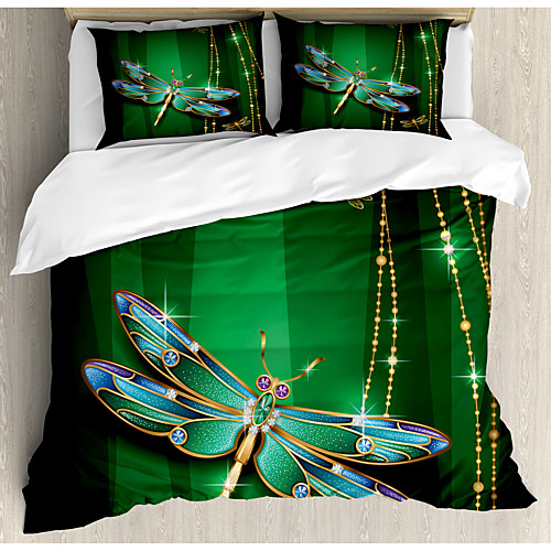 

3-Piece Duvet Cover Set Hotel Bedding Sets Comforter Cover with Soft Lightweight Microfiber Include 1 Duvet Cover 2 Pillowcases for Double/Queen/King(1 Pillowcase for Twin/Single)