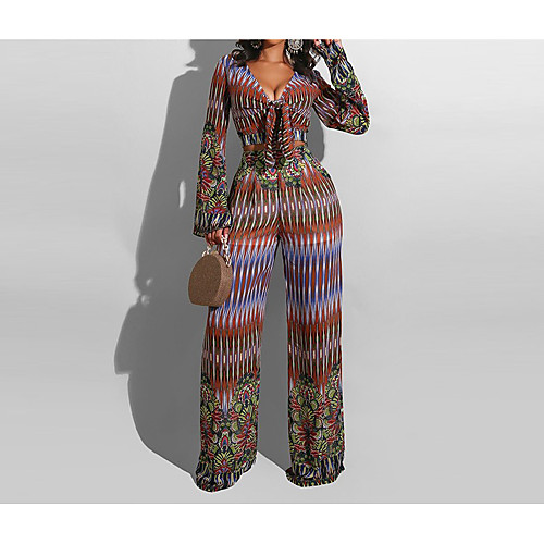 

Women's Casual 2021 Orange Jumpsuit Multi Color