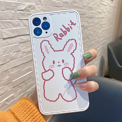 

Phone Case For Apple Back Cover iPhone 12 Pro Max 11 X XR XS Max Shockproof Dustproof Cartoon Animal TPU