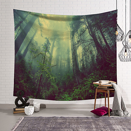 

Landscape Forest Wall Tapestry Art Decor Blanket Curtain Hanging Home Bedroom Living Room Decoration Polyester