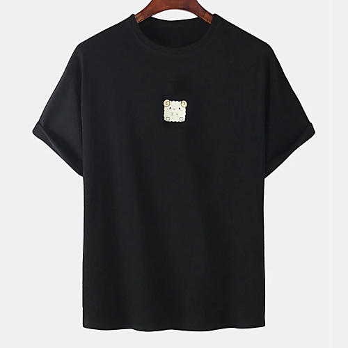 

Men's Unisex Tee T shirt Hot Stamping Graphic Prints Frog Sheep Plus Size Print Short Sleeve Casual Tops Cotton Basic Designer Big and Tall A B C