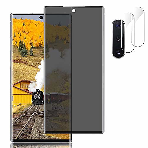 

[12] galaxy note 20 ultra screen protector camera lens film [9h hardness] [full coverage] [bubble-free] privacy tempered glass protection film, for samsung galaxy note 20 ultra(6.9)