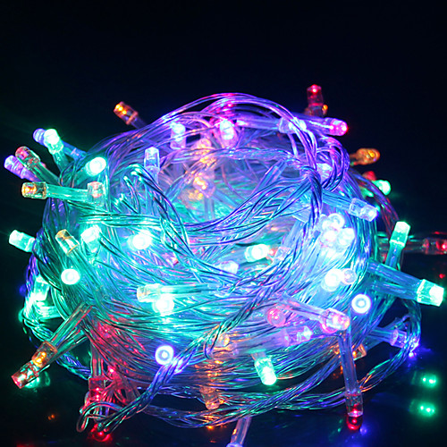 

LED String Lights 20m Outdoor Tree Fairy String Lights 200 LEDs 1pc Warm White Blue Multi Color Decorative 220-240 V