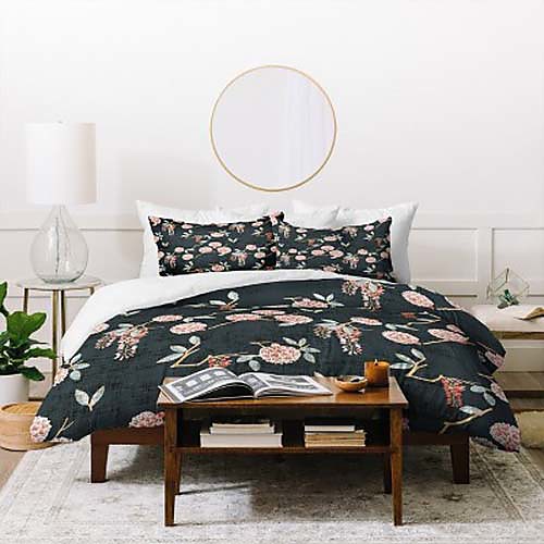 

3-Piece Duvet Cover Set Hotel Bedding Sets Comforter Cover with Soft Lightweight Microfiber Include 1 Duvet Cover 2 Pillowcases for Double/Queen/King(1 Pillowcase for Twin/Single)