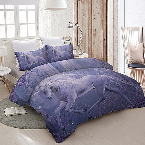 

3-Piece Duvet Cover Set Hotel Bedding Sets Comforter Cover with Soft Lightweight Microfiber Include 1 Duvet Cover 2 Pillowcases for Double/Queen/King(1 Pillowcase for Twin/Single)