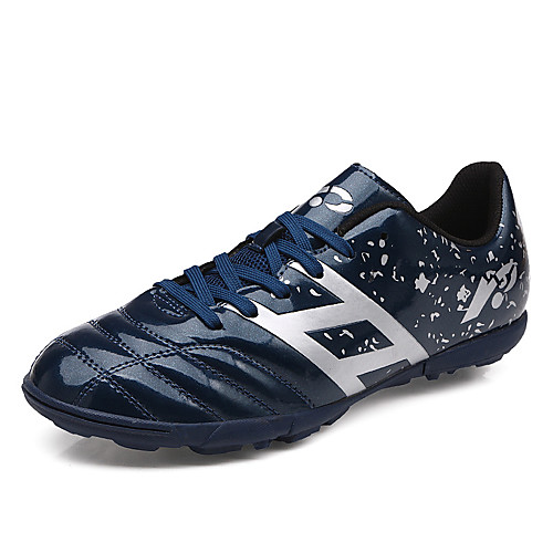 

Men's Trainers Athletic Shoes Lace up Sporty Athletic Soccer Shoes Leather Breathable Black Pink Summer