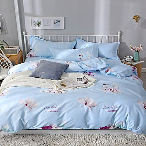 

3-Piece Duvet Cover Set Hotel Bedding Sets Comforter Cover with Soft Lightweight Microfiber Include 1 Duvet Cover 2 Pillowcases for Double/Queen/King(1 Pillowcase for Twin/Single)