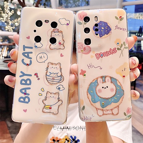 

Phone Case For Huawei Back Cover P40 P40 Pro Mate 40 Mate 40 Pro P30 P30 Pro P30 Lite P Smart 2021 Mate 30 Mate 30 Pro Shockproof Dustproof Cartoon TPU