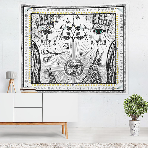 

Tarot Divination Wall Tapestry Art Decor Blanket Curtain Hanging Home Bedroom Living Room Decoration Mysterious Bohemian