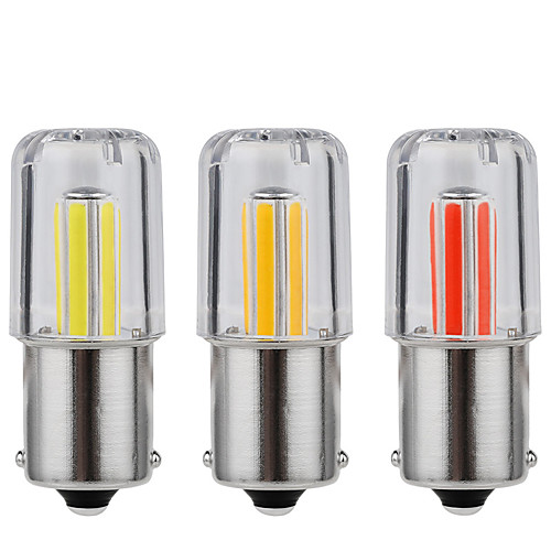 

OTOLAMPARA Super Bright Lightness 120W 1156 BA15S P21W LED Brake Light Bulb DC 12-30V Wide Voltage 360 Degrees Lightness Crystal Shell Car Lights White/Amber/Red