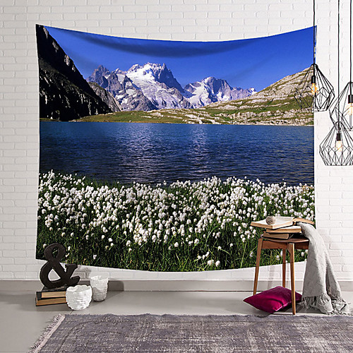 

Landscape Wall Tapestry Art Decor Blanket Curtain Hanging Home Bedroom Living Room Decoration Polyester