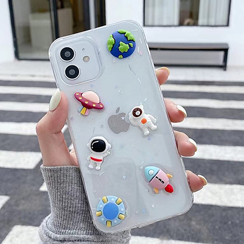 

Phone Case For Apple Back Cover iPhone 12 Pro Max 11 SE 2020 X XR XS Max 8 7 Shockproof Dustproof Cartoon TPU