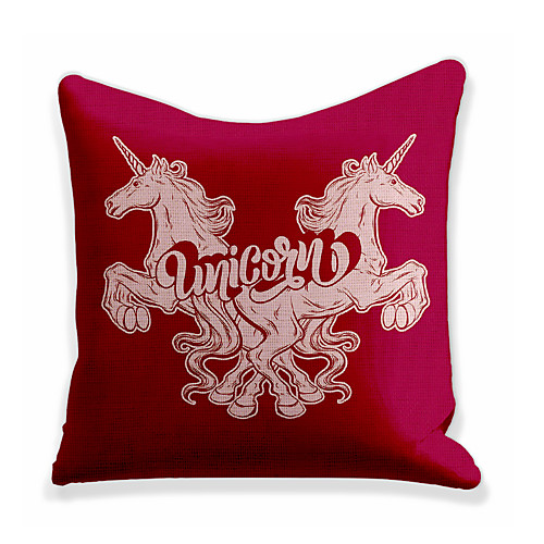 

Unicorn Double Side Cushion Cover 1PC Soft Decorative Square Throw Pillow Cover Cushion Case Pillowcase for Bedroom Livingroom Superior Quality Machine Washable Outdoor Cushion for Sofa Couch Bed Chair