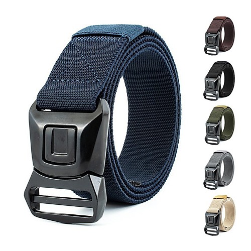 

Men's Wide Belt 100g / m2 Polyester Knit Stretch Belt Solid Colored