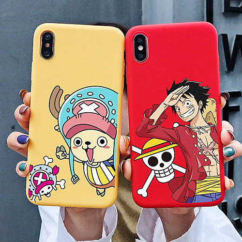 

One Piece Phone Case For Apple Back Cover iPhone 12 Pro Max 11 SE 2020 X XR XS Max 8 7 Shockproof Dustproof Cartoon TPU