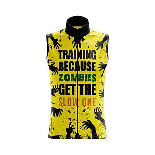 

21Grams Women's Sleeveless Cycling Jersey Summer Spandex Yellow Bike Top Mountain Bike MTB Road Bike Cycling Sports Clothing Apparel / Stretchy / Athleisure