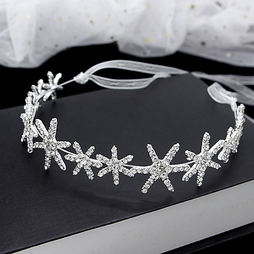 

Romantic Sweet Alloy Headbands / Headdress / Headpiece with Crystals / Crystals / Rhinestones 1 PC Wedding / Special Occasion Headpiece