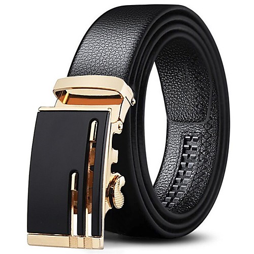

Men's Wide Belt Office / Career Daily Wear As the Picture Belt Solid Color