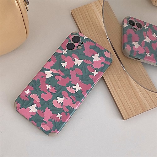 

Phone Case For Apple Back Cover iPhone 12 Pro Max 11 SE 2020 X XR XS Max 8 7 Shockproof Dustproof Graphic PU Leather TPU