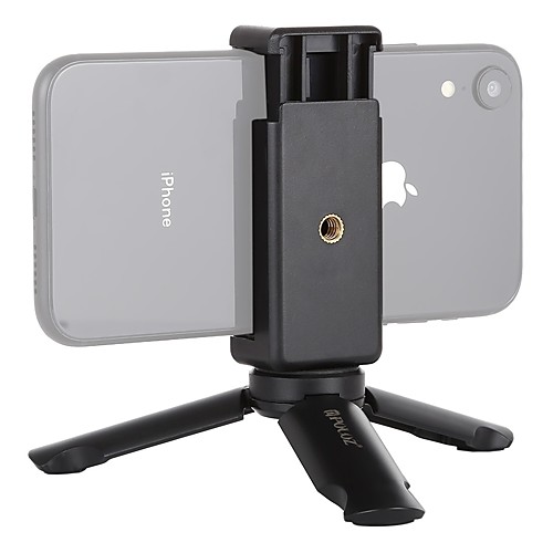 

PULUZ Phone Holder Stand Mount Desk Outdoor Phone Desk Stand Adjustable ABS Phone Accessory iPhone 12 11 Pro Xs Xs Max Xr X 8 Samsung Glaxy S21 S20 Note20