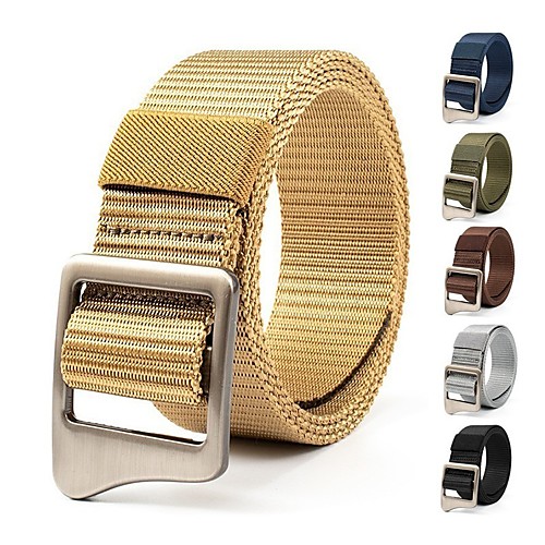 

Men's Wide Belt 100g / m2 Polyester Knit Stretch Belt Solid Colored