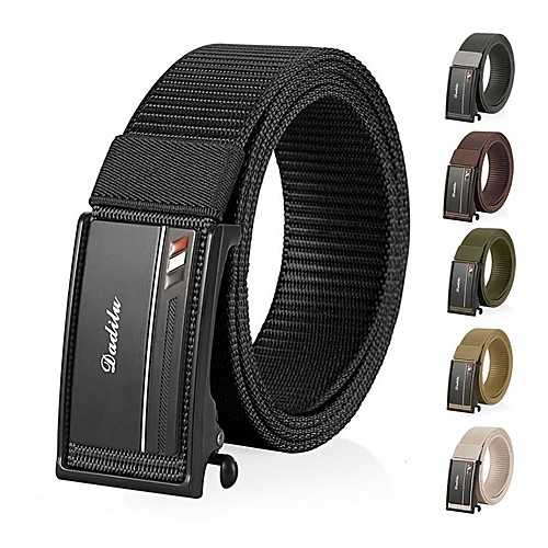 

Men's Wide Belt 100g / m2 Polyester Knit Stretch Belt Solid Colored