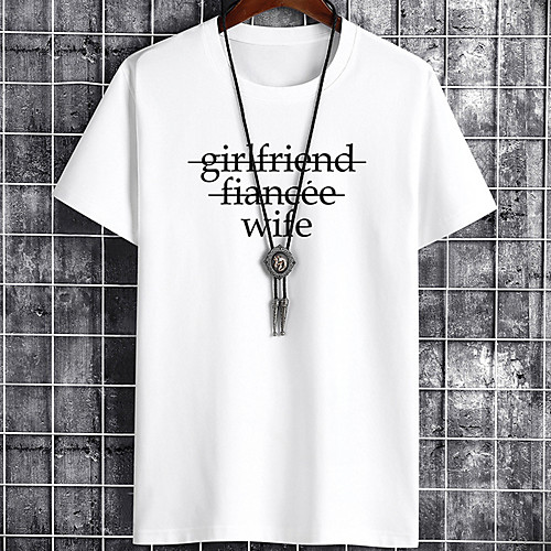

Men's Unisex Tee T shirt Hot Stamping Graphic Prints Letter Plus Size Zero two Print Short Sleeve Casual Tops Cotton Basic Designer Big and Tall White Black Gray