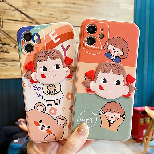 

Phone Case For Apple Back Cover iPhone 12 Pro Max 11 SE 2020 X XR XS Max 8 7 Shockproof Dustproof Cartoon TPU