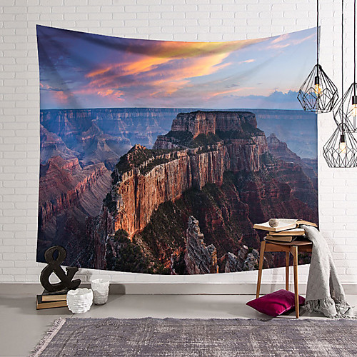 

Landscape Wall Tapestry Art Decor Blanket Curtain Hanging Home Bedroom Living Room Decoration Polyester