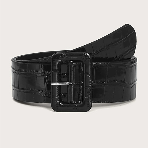 

Women's / Unisex Waist Belt leatherette Belt Solid Colored / Party