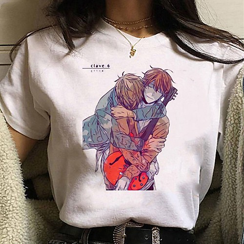 

Inspired by Cosplay Cosplay Anime Cartoon Polyester / Cotton Blend Print Harajuku Graphic Kawaii T-shirt For Women's / Men's