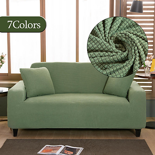 

Thick Sofa Protector Jacquard Solid Printed Sofa Covers for Living Room Couch Cover Corner Sofa Slipcover L Shape Couch Cover Super Soft Fabric Couch Cover (1pcFree Send a Pillowcase)