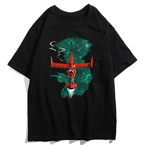 

Inspired by Cowboy Bebop Cosplay Anime Cartoon Polyester / Cotton Blend Print Harajuku Graphic Kawaii T shirt For Women's / Men's