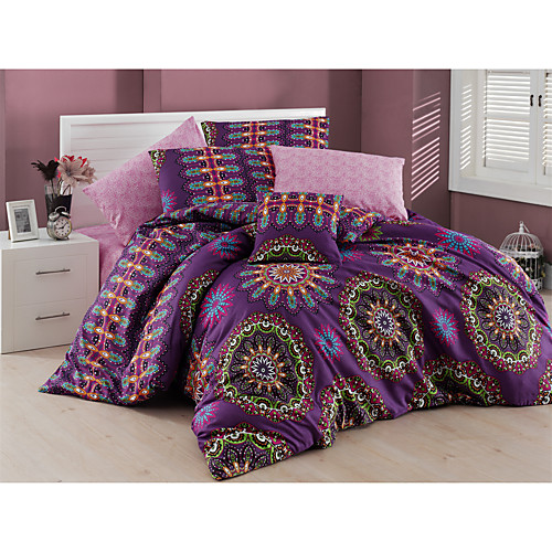 

3-Piece Duvet Cover Set Hotel Bedding Sets Comforter Cover with Soft Lightweight Microfiber Include 1 Duvet Cover 2 Pillowcases for Double/Queen/King(1 Pillowcase for Twin/Single)