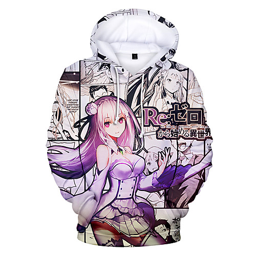 

Inspired by Fate / Zero Cosplay Anime Cartoon 100% Polyester 3D Harajuku Graphic Kawaii Hoodie For Women's / Men's