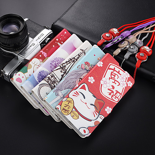 

Phone Case For Huawei Full Body Case P40 P40 Pro Mate 40 Mate 40 Pro P30 Pro P30 Lite Huawei Mate 20 pro Huawei Mate 20 Mate 30 Mate 30 Pro Card Holder Shockproof Dustproof Cartoon PU Leather