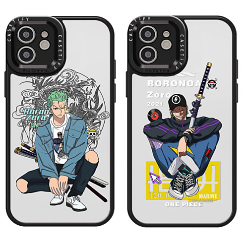 

One Piece Phone Case For Apple Back Cover iPhone 12 Pro Max 11 SE 2020 X XR XS Max 8 7 Shockproof Dustproof Cartoon TPU
