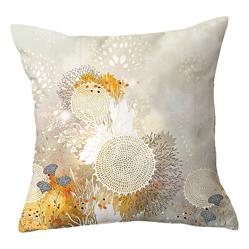 

Garden Pastoral Double Side Cushion Cover 1PC Soft Throw Pillow Cover Cushion Case Pillowcase for Sofa Bedroom Livingroom Superior Quality Machine Washable Outdoor Cushion for Sofa Couch Bed Chair