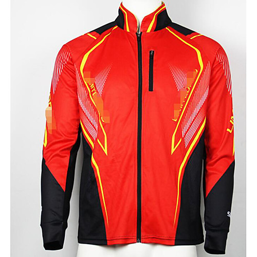 

CAWANFLY Men's Fishing Jacket Outdoor Long Sleeve UPF50 Quick Dry Waterproof Zipper Lightweight Breathable Jacket Top Autumn / Fall Spring Athleisure Fishing Camping & Hiking Red / black White