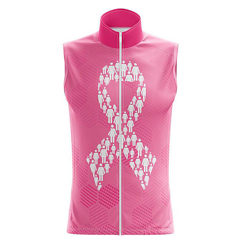 

21Grams Women's Sleeveless Cycling Jersey Summer Spandex Pink Bike Top Mountain Bike MTB Road Bike Cycling Quick Dry Moisture Wicking Sports Clothing Apparel / Stretchy / Athleisure