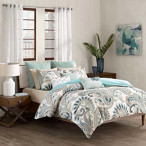 

3-Piece Duvet Cover Set Hotel Bedding Sets Comforter Cover with Soft Lightweight Microfiber Include 1 Duvet Cover 2 Pillowcases for Double/Queen/King(1 Pillowcase for Twin/Single)