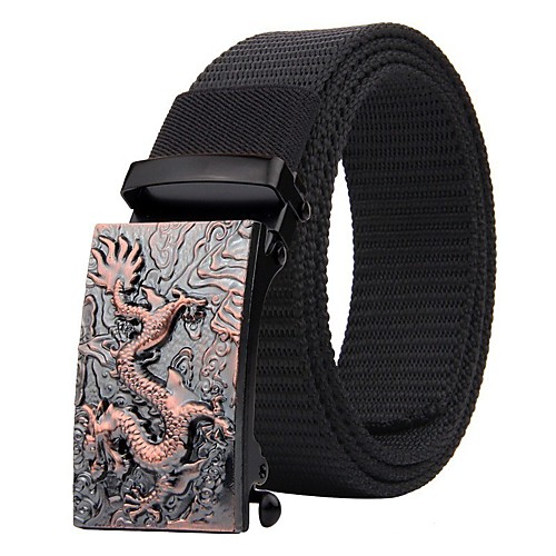 

Men's Wide Belt Office / Career Daily Wear As the Picture Belt Solid Color