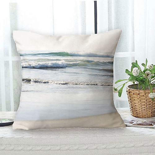 

Ocean Double Side Cushion Cover 1PC Soft Decorative Square Throw Pillow Cover Cushion Case Pillowcase for Bedroom Livingroom Superior Quality Machine Washable Outdoor Cushion for Sofa Couch Bed Chair Beach Theme