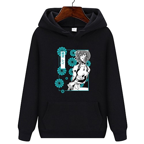 

Inspired by EVA Cosplay Anime Cartoon 100% Polyester Print Harajuku Graphic Kawaii Hoodie For Women's / Men's