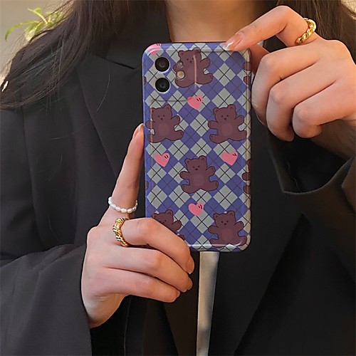 

Phone Case For Apple Back Cover iPhone 12 Pro Max 11 SE 2020 X XR XS Max 8 7 Shockproof Dustproof Pattern Cartoon TPU