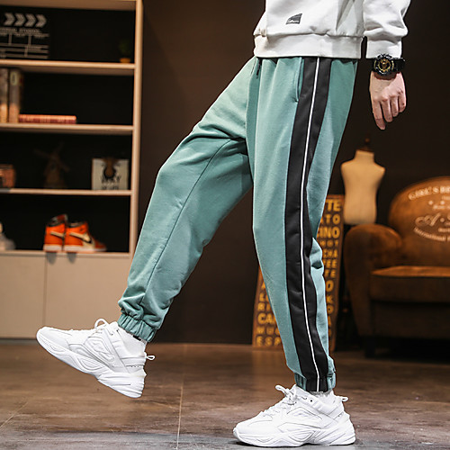 

Men's Chic & Modern Athletic Cycling Quick Dry Moisture Wicking Lightweight Breathable Soft Outdoor Sports Casual Sports Sweatpants Capri shorts Pants Simple Solid Color Ankle-Length Sporty Pocket